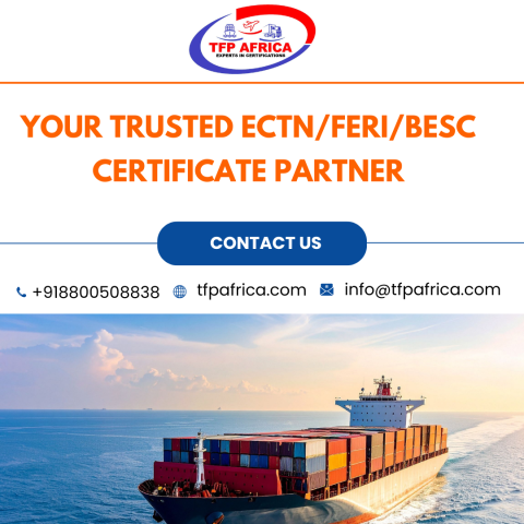 ECTN CERTIFICATE AGENT IN INDIA