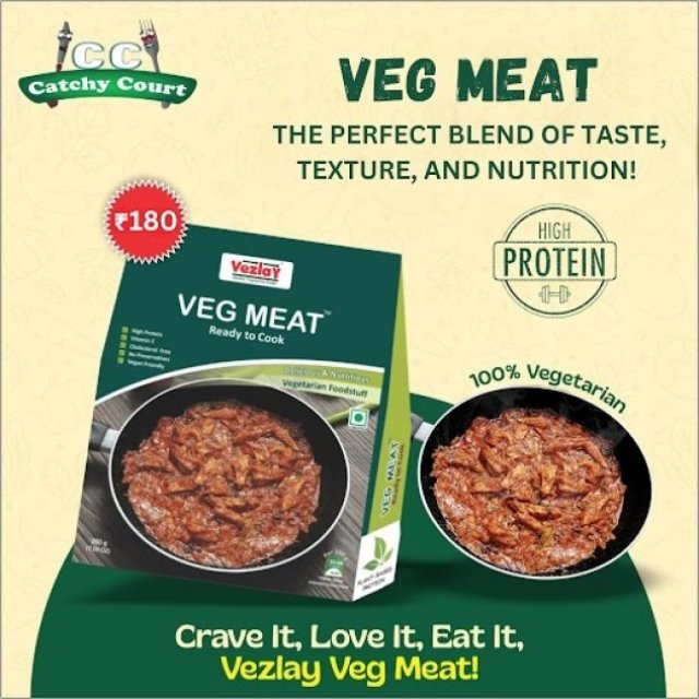 Vezlay Veg Meat at Catchy Court - Tasty, Healthy