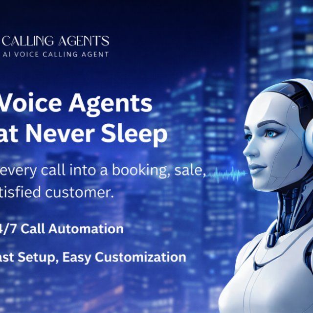 AI Voice Agent for 24/7 Business Calls | CallingAgents