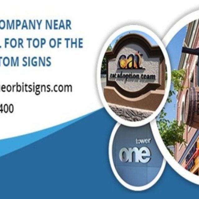 Blue Orbit Sign Studio