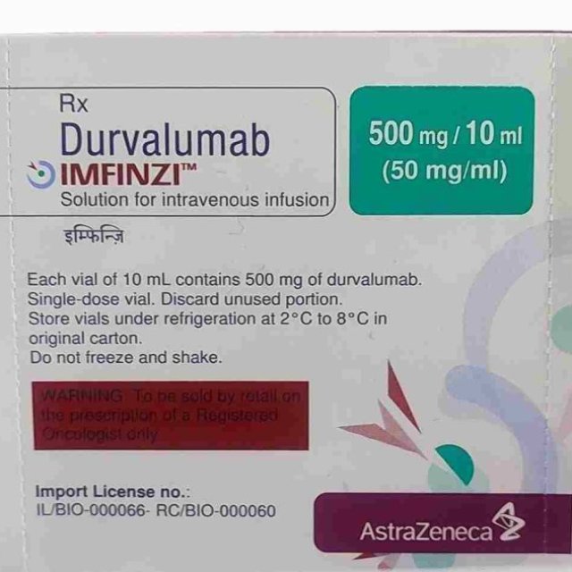 The reliable Durvalumab 500mg Injection functions in Lung Cancer