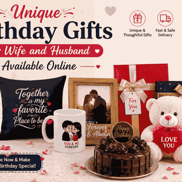 Unique Birthday Surprise Gift for Wife